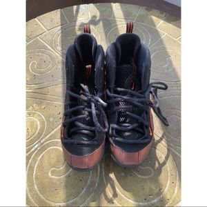 Nike Little Posite One Broze Boys Size 3 Sneakers